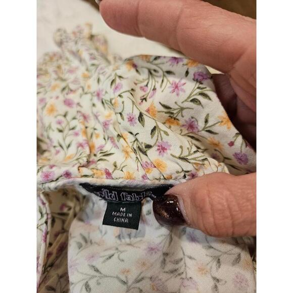 Wild Fable Floral Print Dress with Peter Pan Collar #74 - Picture 9 of 9